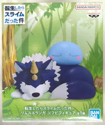 BANDAI SPIRITS 소프트 비닐 피규어 전생했더니 슬라임이었던 건에 대하여 리무루&랑가