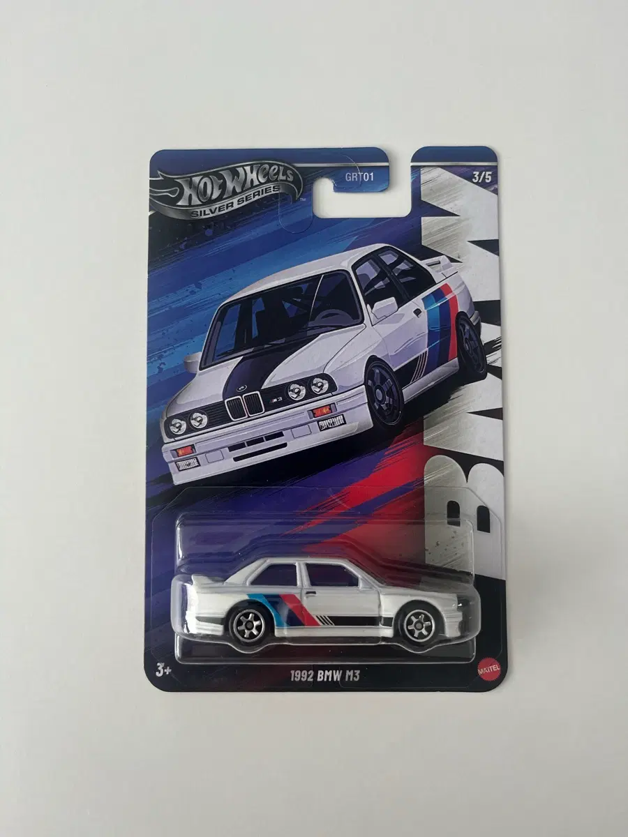 핫휠 1992 BMW M3 실버 시리즈