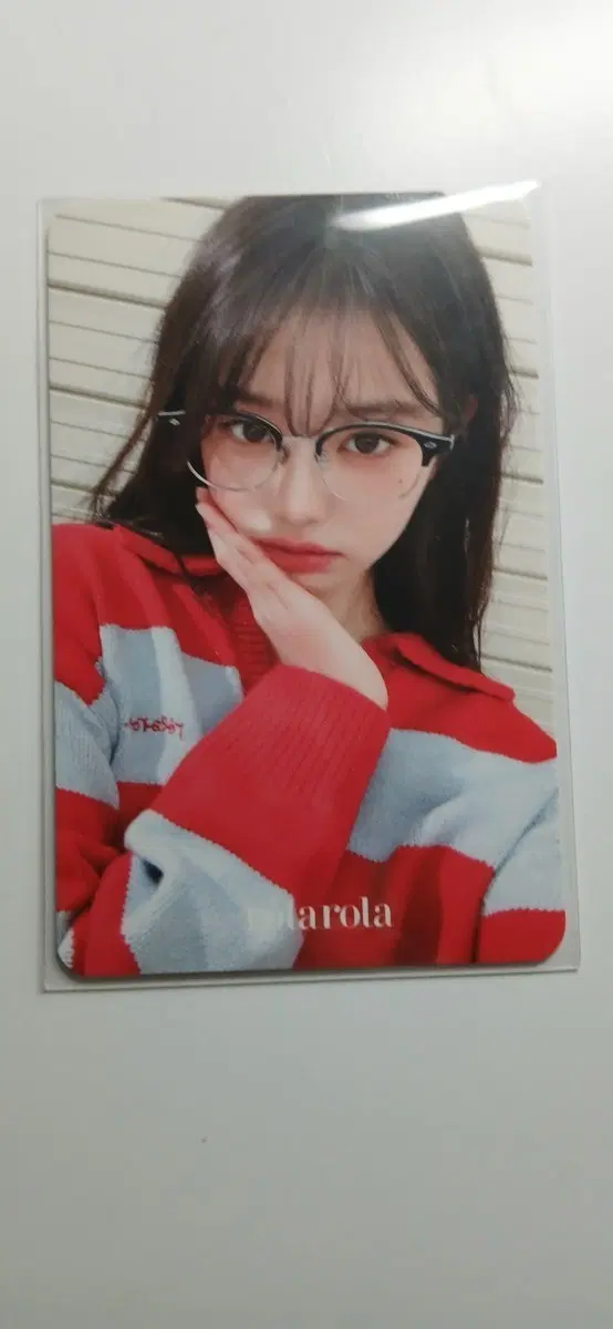 아이브 장원영 로라로라 포카