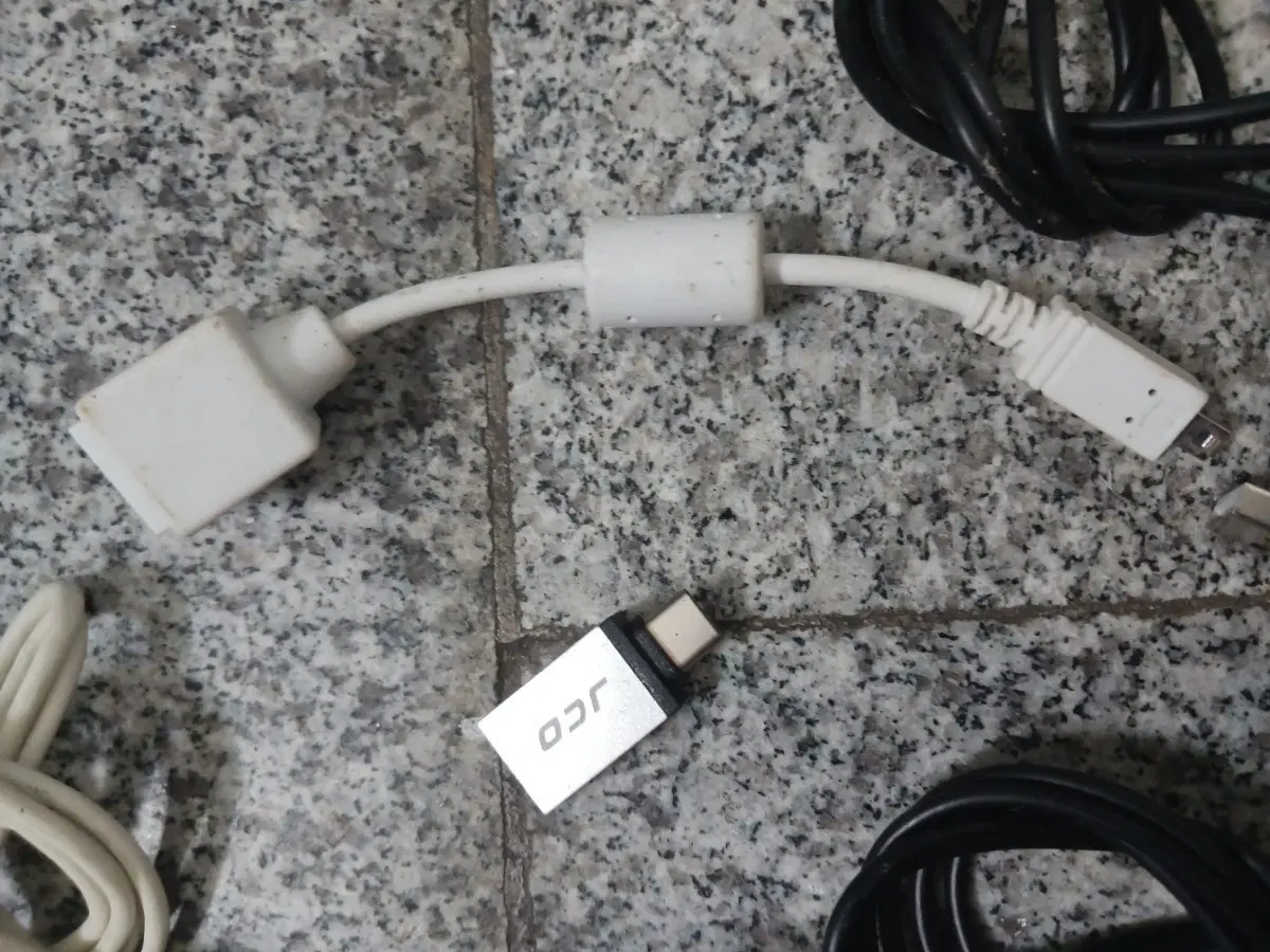 각종 USB C타입.5핀.폴더용 . 젠더