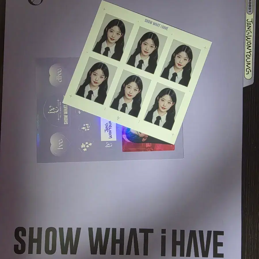아이브 show what i have 포토 킷 장원영