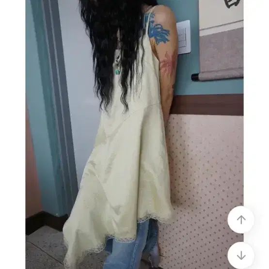 모래하우스 요크 실키 원피스
