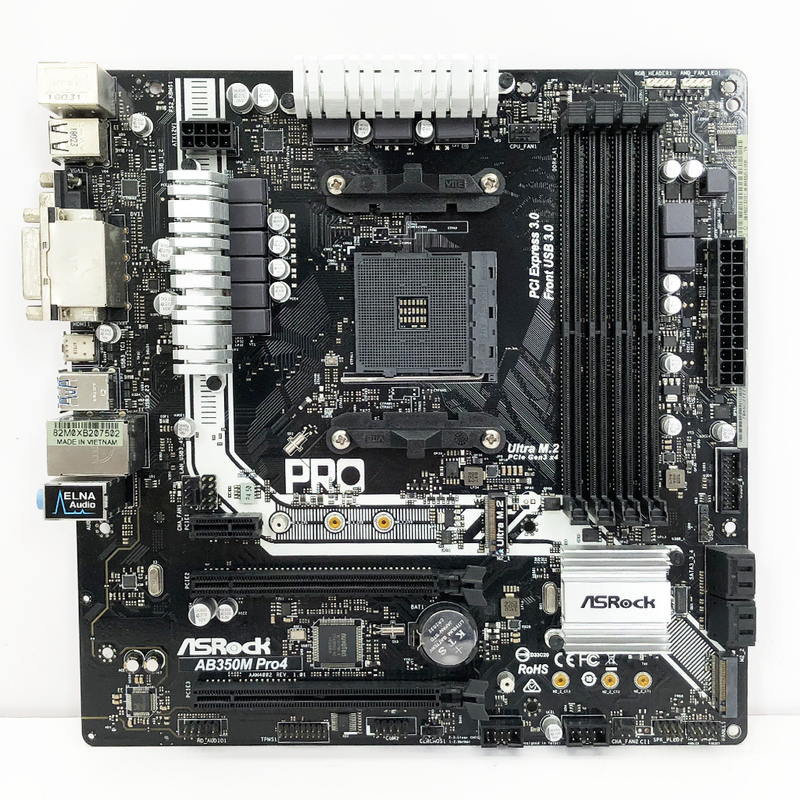 AM4) ASRock AB350M PRO4 메인보드