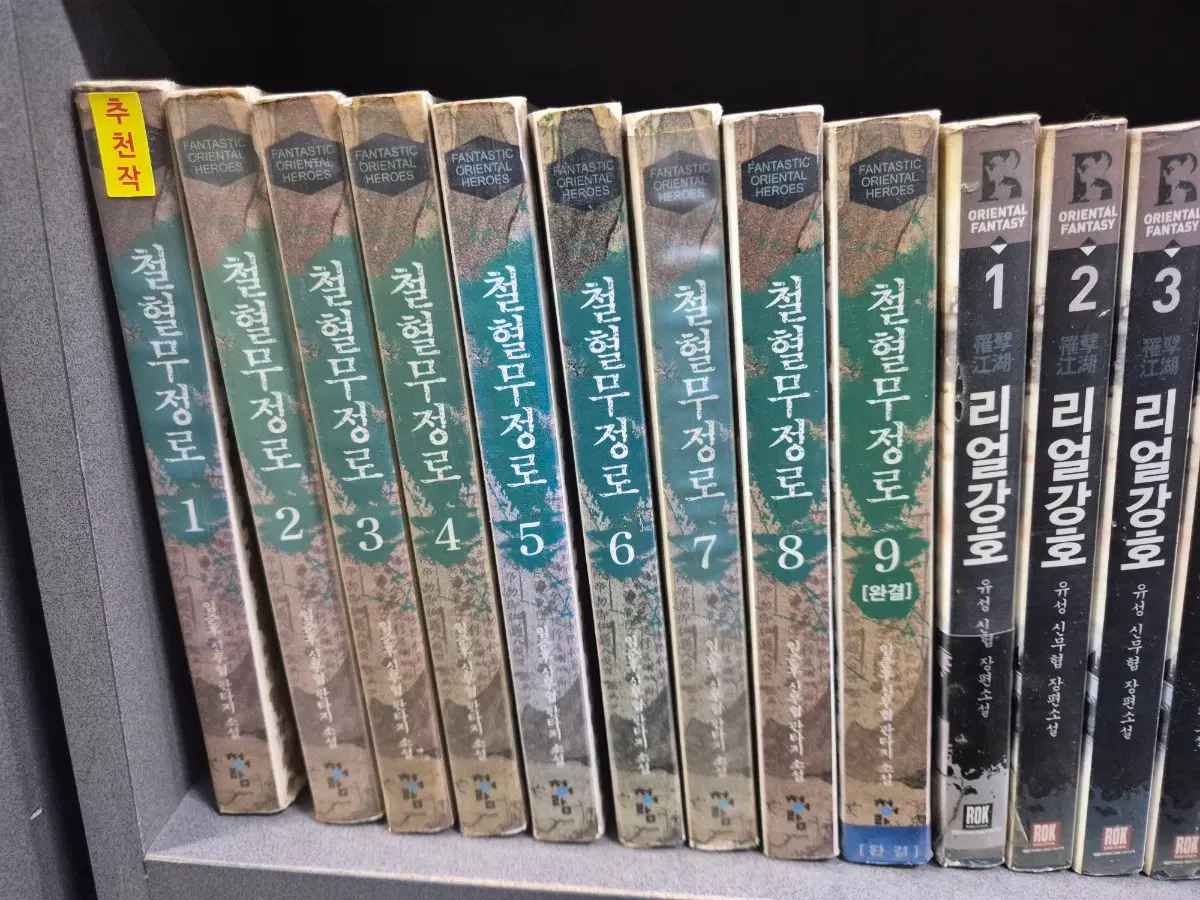 철혈무정로(임준후신무협)1~9완 교도소강력추천작