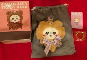 그레이 후드티 서비스 치이카와 (먼작귀) Kiramekko 테디 베어 모몽가