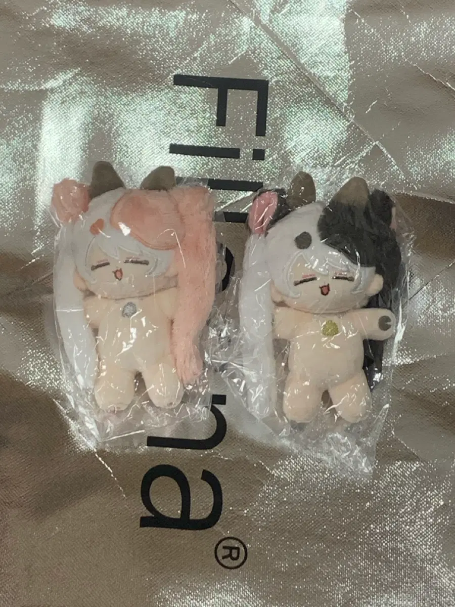 무속성 솜인형 10cm 페코 딸기페코
