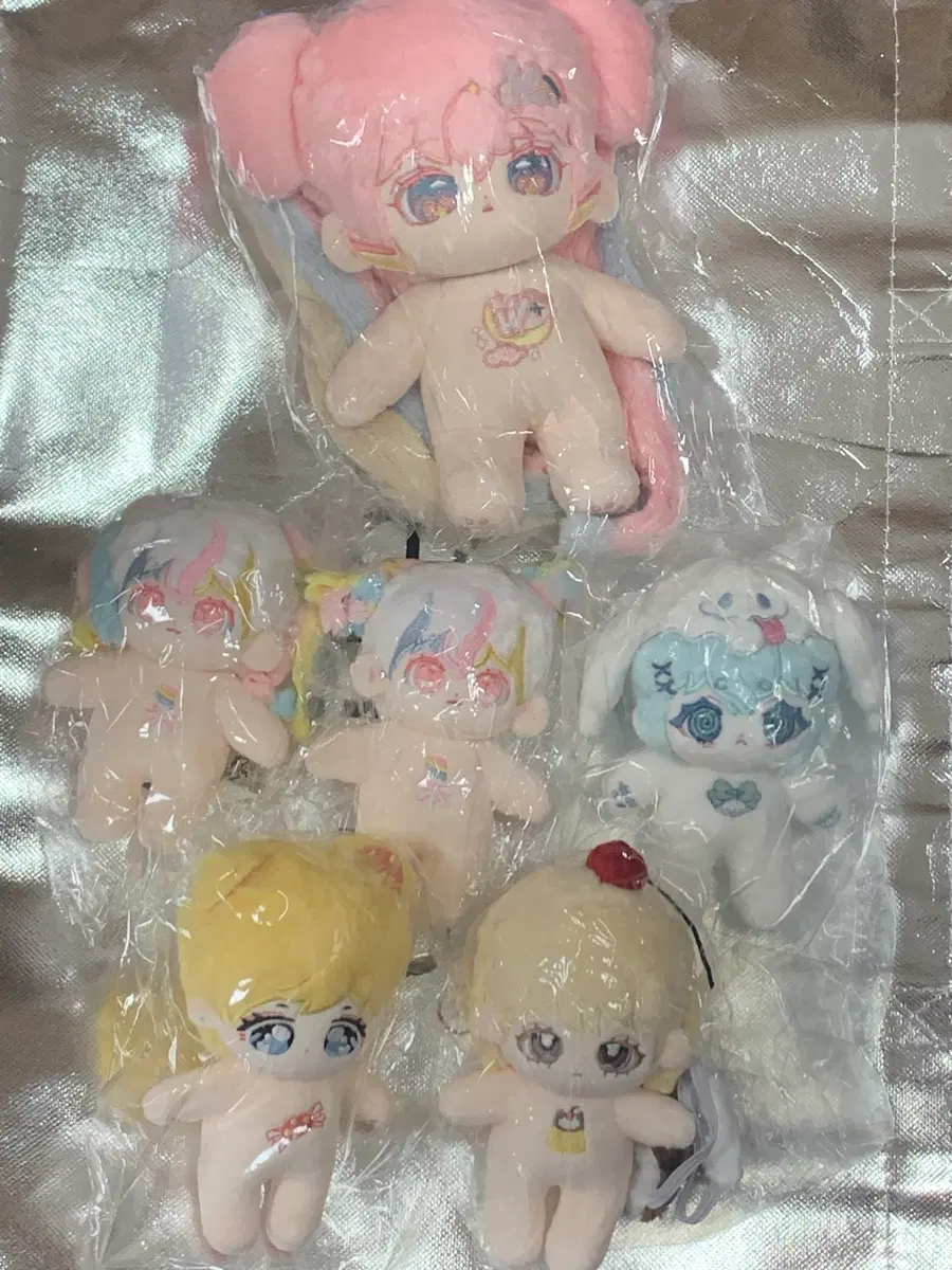 무속성 솜인형 10cm 프리즘 푸딩냥 캔디 고스트쨩