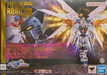 BANDAI SPIRITS METAL ROBOT혼 [ SIDE MS ] 마이티 스트라이크 프리덤 건담 최종 결전 Ver.