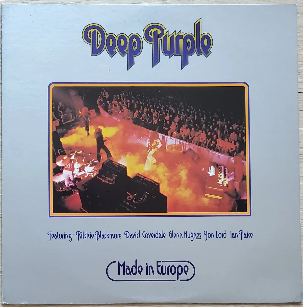 딥퍼플 MADE IN EUROPE LP