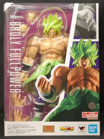 BANDAI SPIRITS S.H.Figuarts 슈퍼 사이어인 브로리 풀파워 재판매판