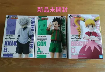 제일복권 HUNTER x HUNTER 피규어 A, B, D상 세트