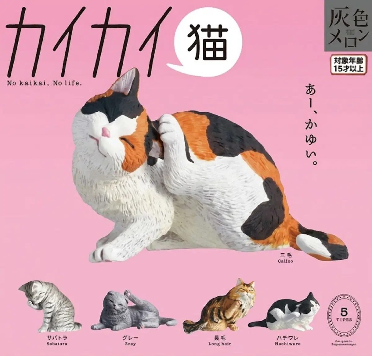 카이카이 가려운 고양이 가챠