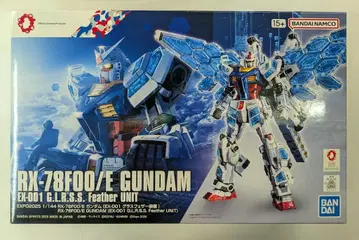 BANDAISPIRITS 1/144 스케일 오사카 간사이 만박 GUNDAM NEXT FUTURE PAVILIO RX-78F00/E 건담 (EX-001 글래스 페더 장비)