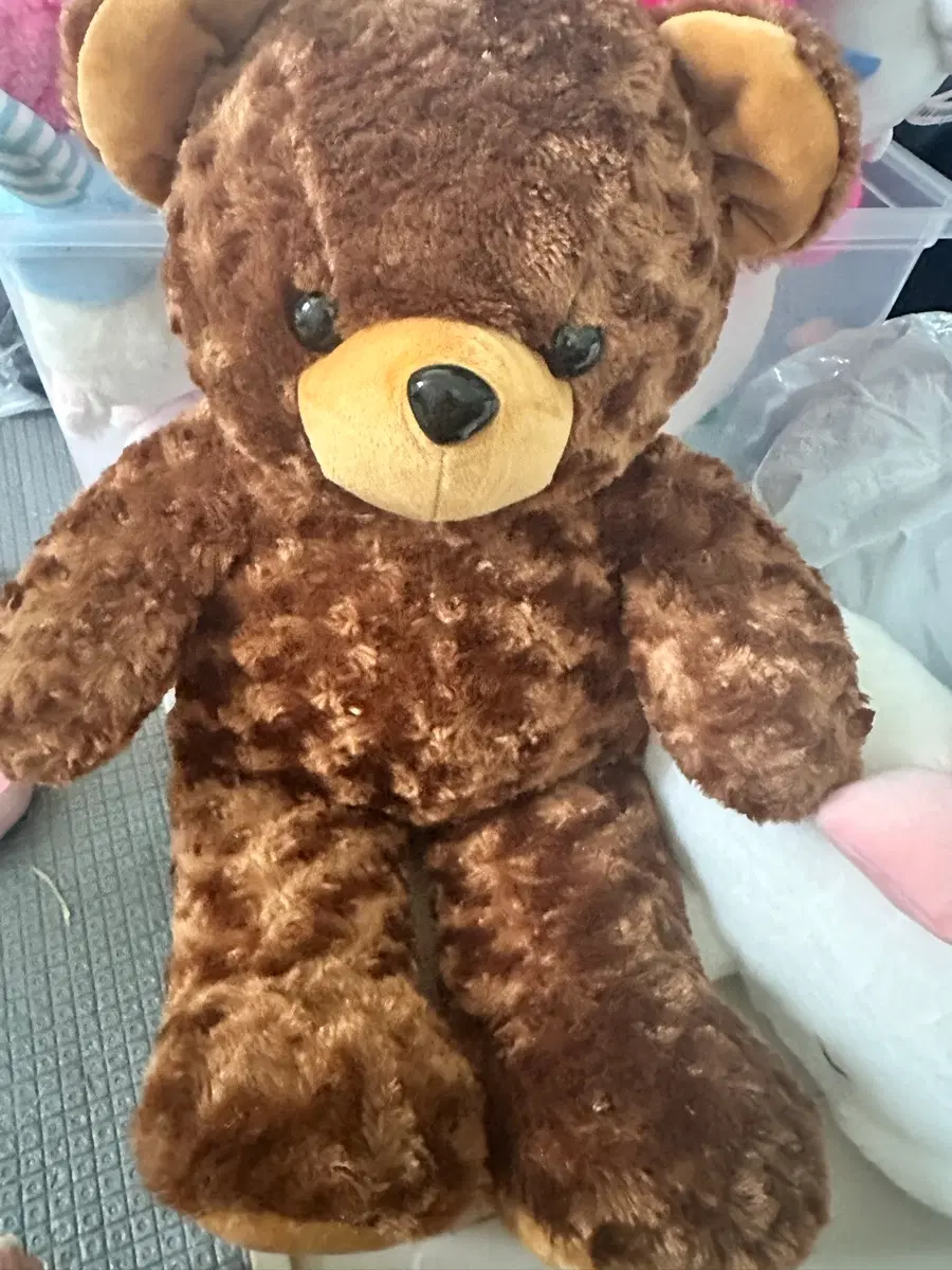 곰인형 브라운 털인형
