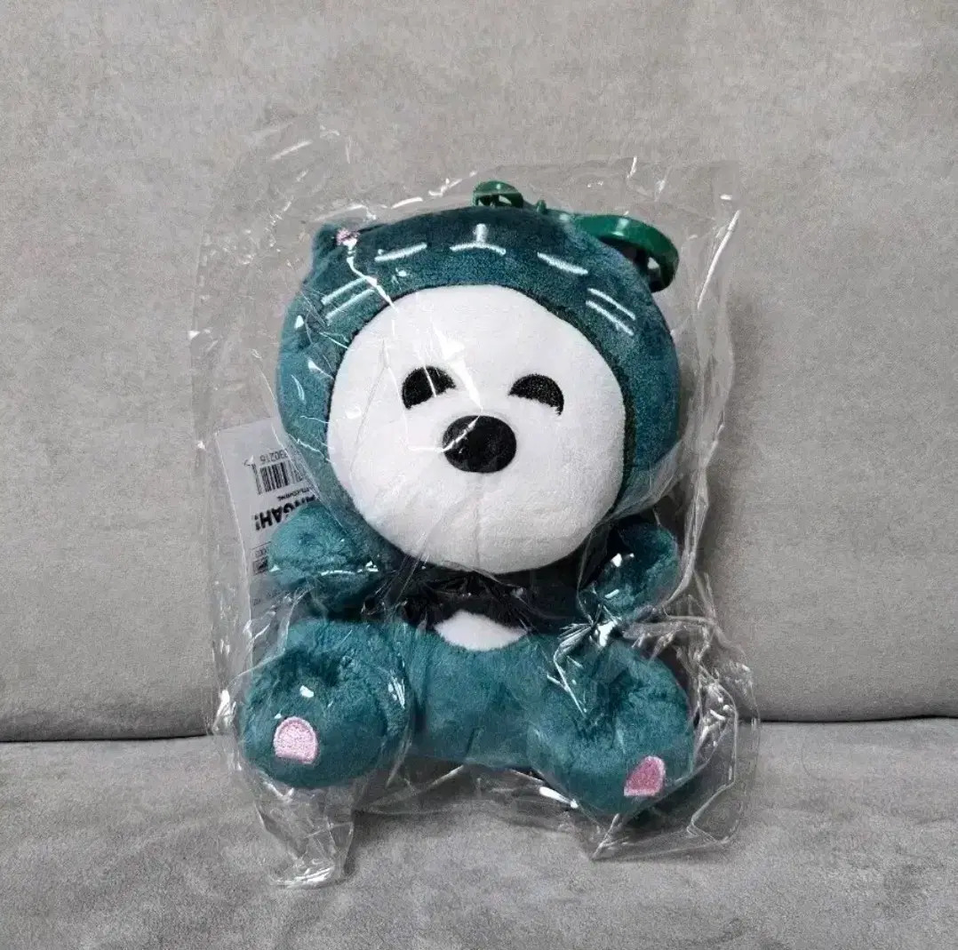 정품 고양이 코스튬 비숑 빵아 12cm 키링 인형