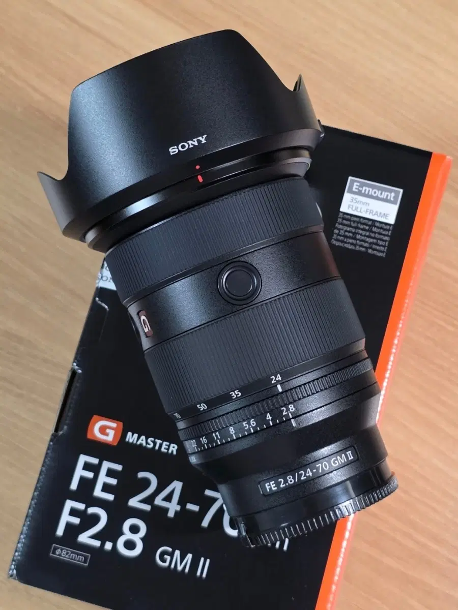 보증기한 남은 금계륵2 신품급판매 소니24-70mm F2.8 GM II SEL2470GM2