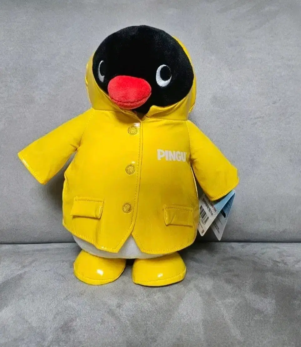 정품 핑구 우비 27cm 중형 인형
