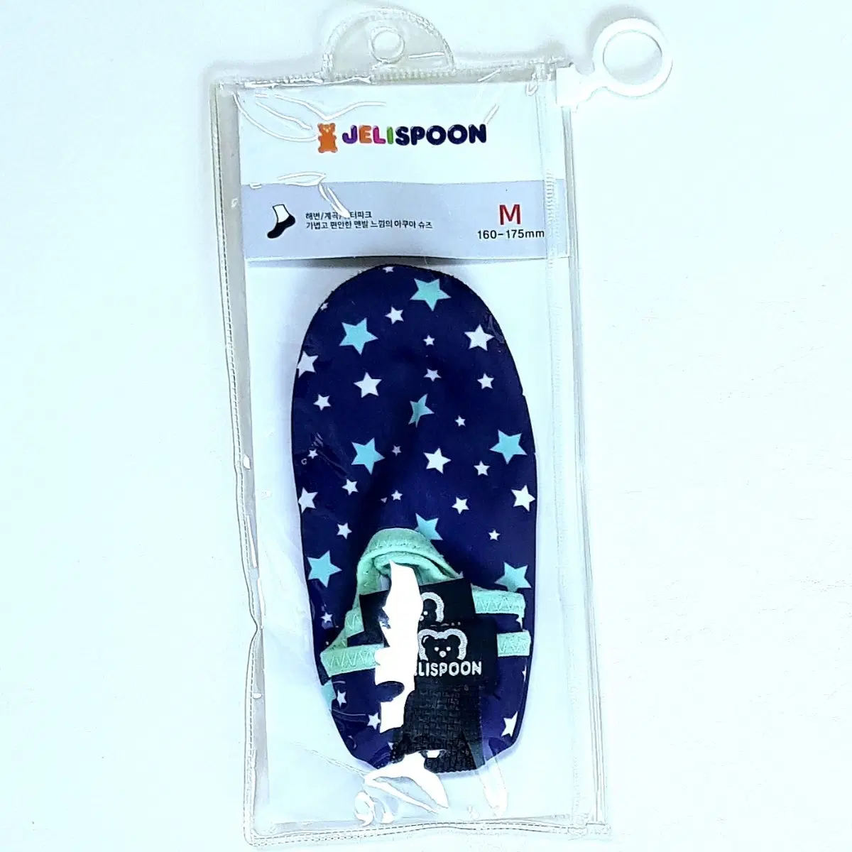 JELISPOON 아쿠아슈즈 M 네이비 별 패턴 (160mm)