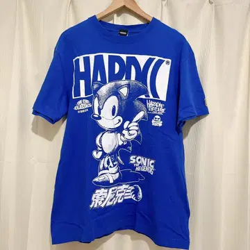 코어 초코 하드코어 초콜릿 T셔츠 L 소닉 SEGA 단종