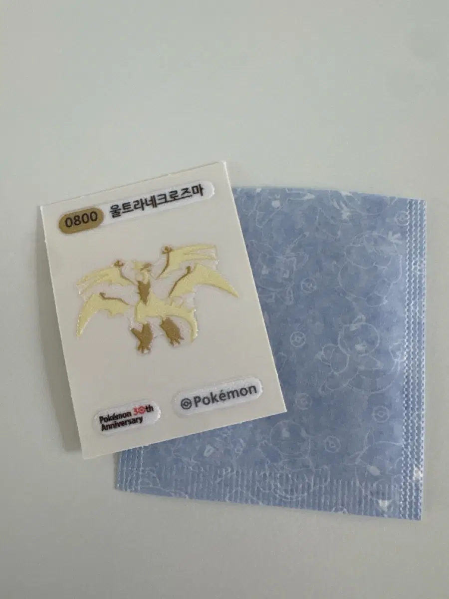 포켓몬 울트라네크로즈마 30주년 기념 스티커