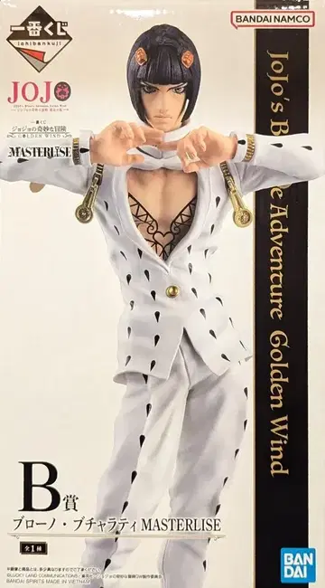 BANDAI SPIRITS 제일복권 죠죠의 기묘한 모험 GOLDEN WIND B상 브루노 부챠라티 MASTERLISE