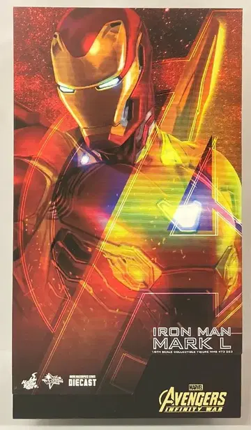 HOTTOYS MOVIE MASTERPIECE DIECAST IRON MAN MARK 50 / DIECAST MMS473