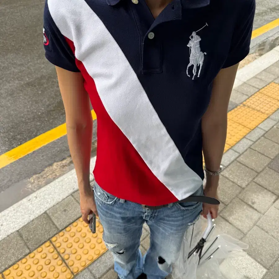 !!강추!!)유일매물)폴로 랄프로렌 US OPEN 빅포니 네이비