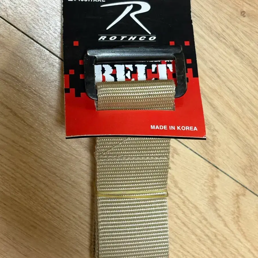 Rothco 벨트 카키색 밀리터리 BDU 군인