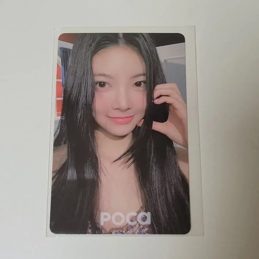 르세라핌 홍은채 피어리스 앨범 포카
