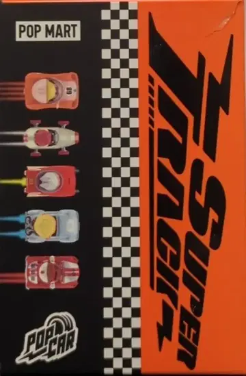 POPMART POP CAR SUPER TRACK 시리즈 MOLLY/RACE KING