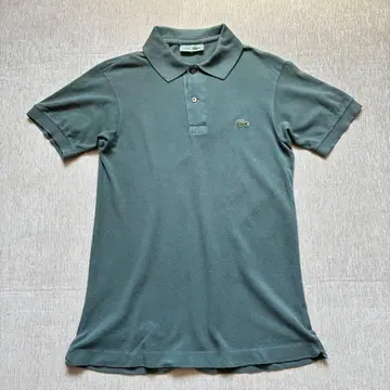 LACOSTE 라코스테 피케 셔츠 그린 레어 컬러 프랑스제 사이즈 2