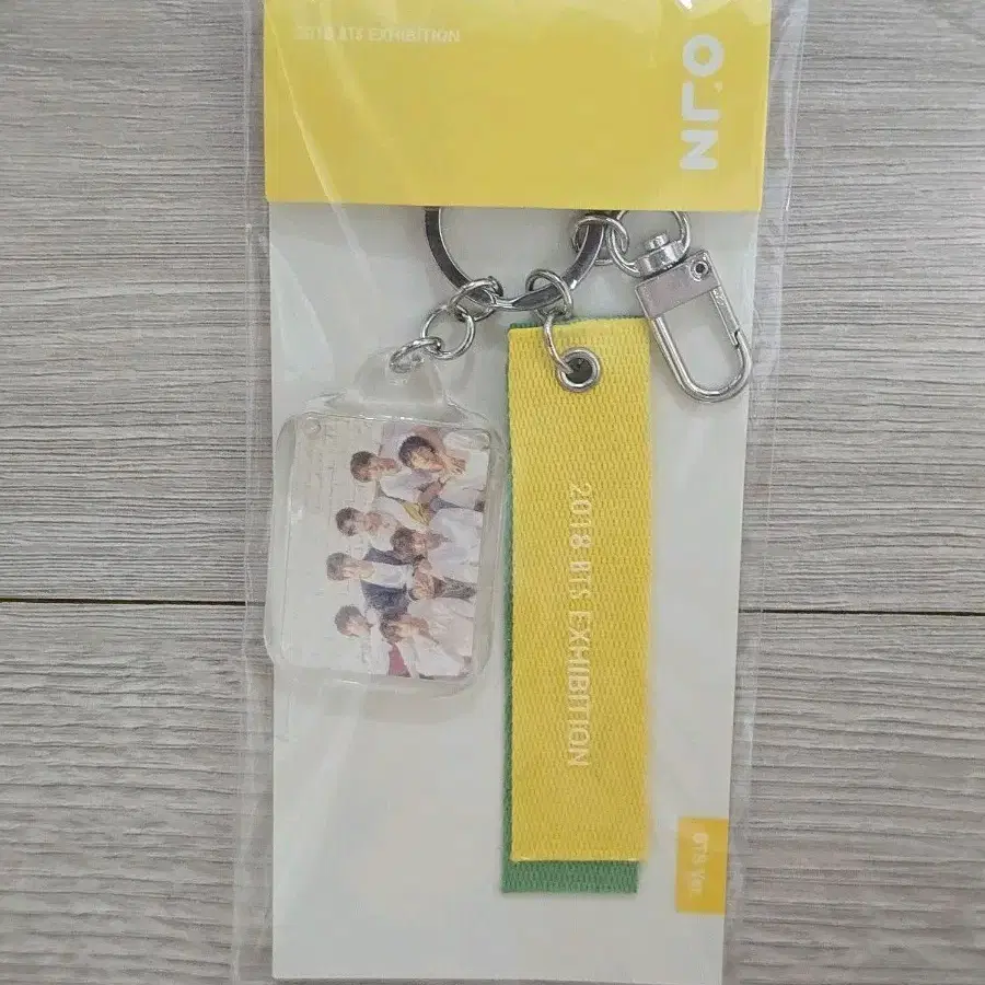2018 BTS 오늘 전시회 방탄 단체 키링