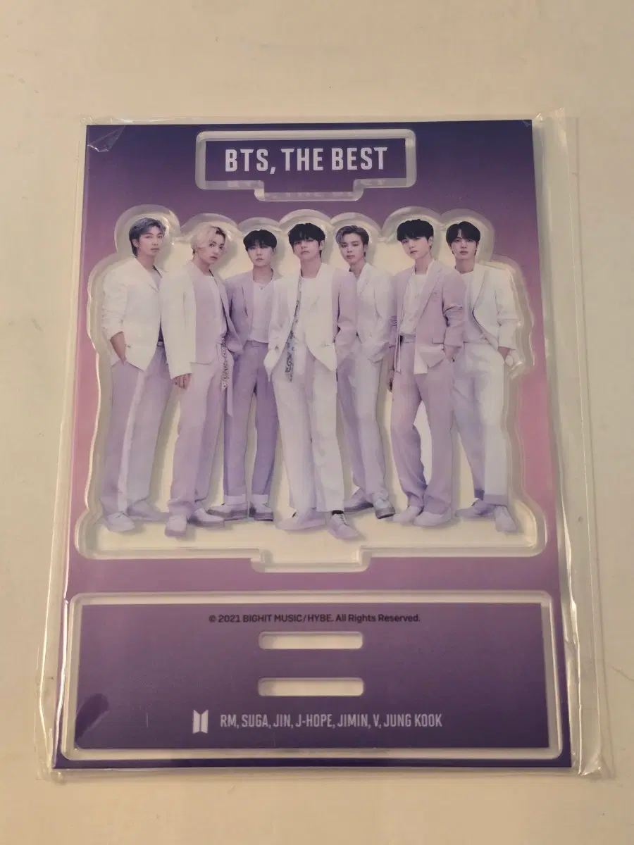 방탄소년단 BTS, THE BEST 앨범 일본 특전 아크릴 스탠드