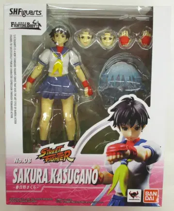 반다이 S.H.Figuarts/스트리트 파이터 [ 카스가노 사쿠라/KASUGANO SAKURA ]