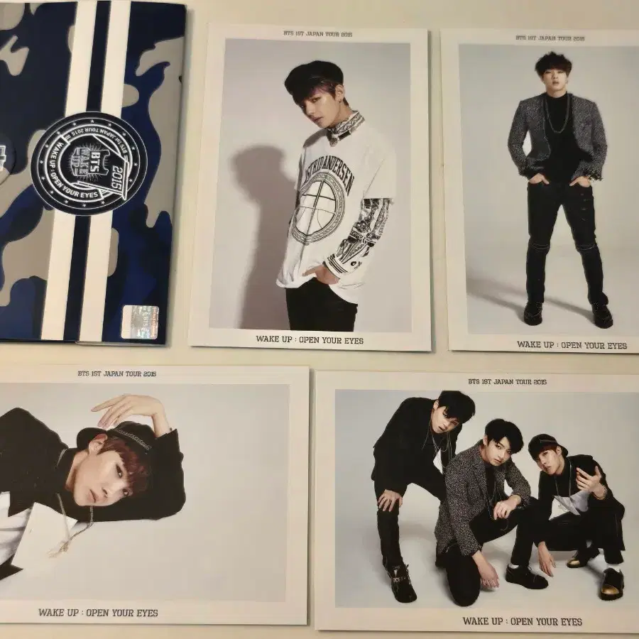 방탄소년단 bts 일본 한정 웨이크업 wake up 엽서 포토카드