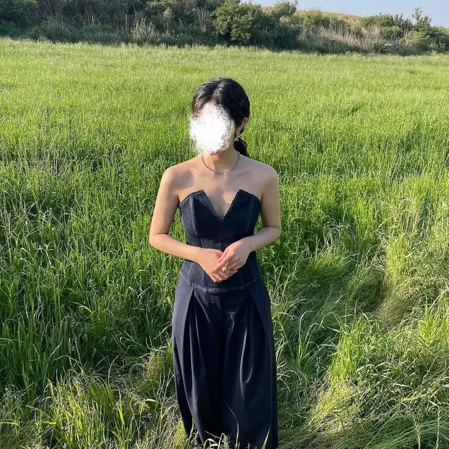 자라 데님 탑