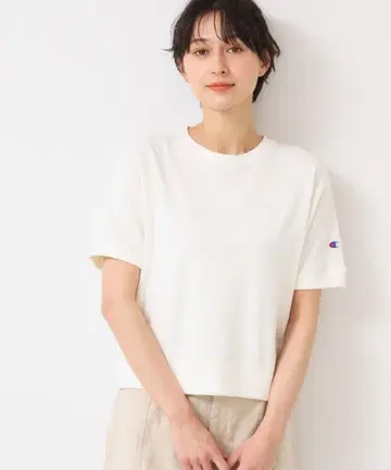 [ 미사용 새상품 ] Champion 숏 슬리브 맨투맨 L