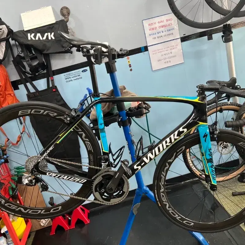 스페셜라이즈드 에스웍 S-WORKS SL5 타막 팀아스타냐 56