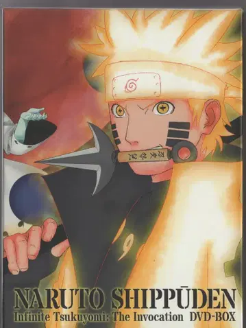 애니메이션 DVD 초회 한정판) NARUTO 질풍전 무한츠쿠요미 발동의 장 전 4권 세트