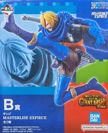 BANDAI SPIRITS 제일복권 원피스 -엘바프 편- GIANT BASH!! Vol.2 B상 상디 MASTERLISE EXPIECE