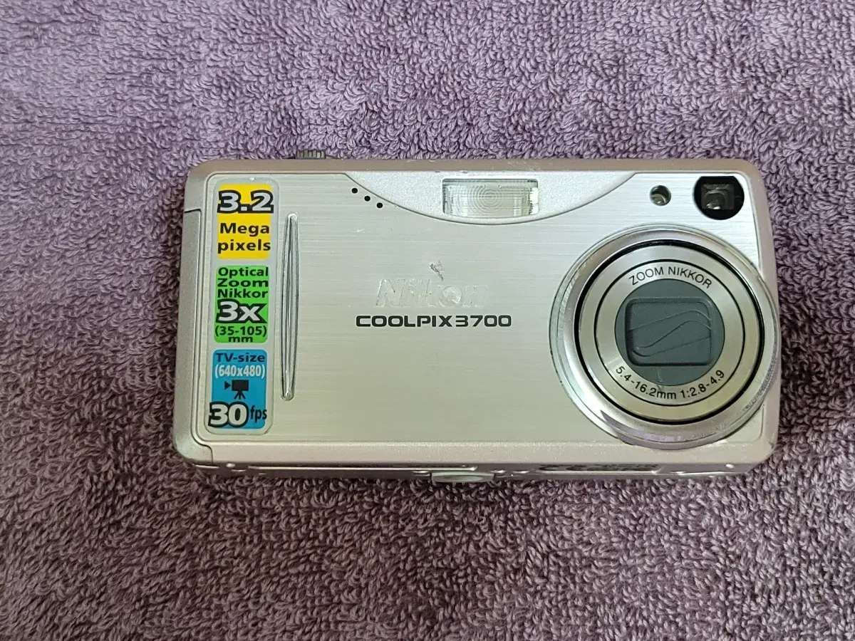 니콘 쿨픽스 P3700 디지털 카메라 단품
