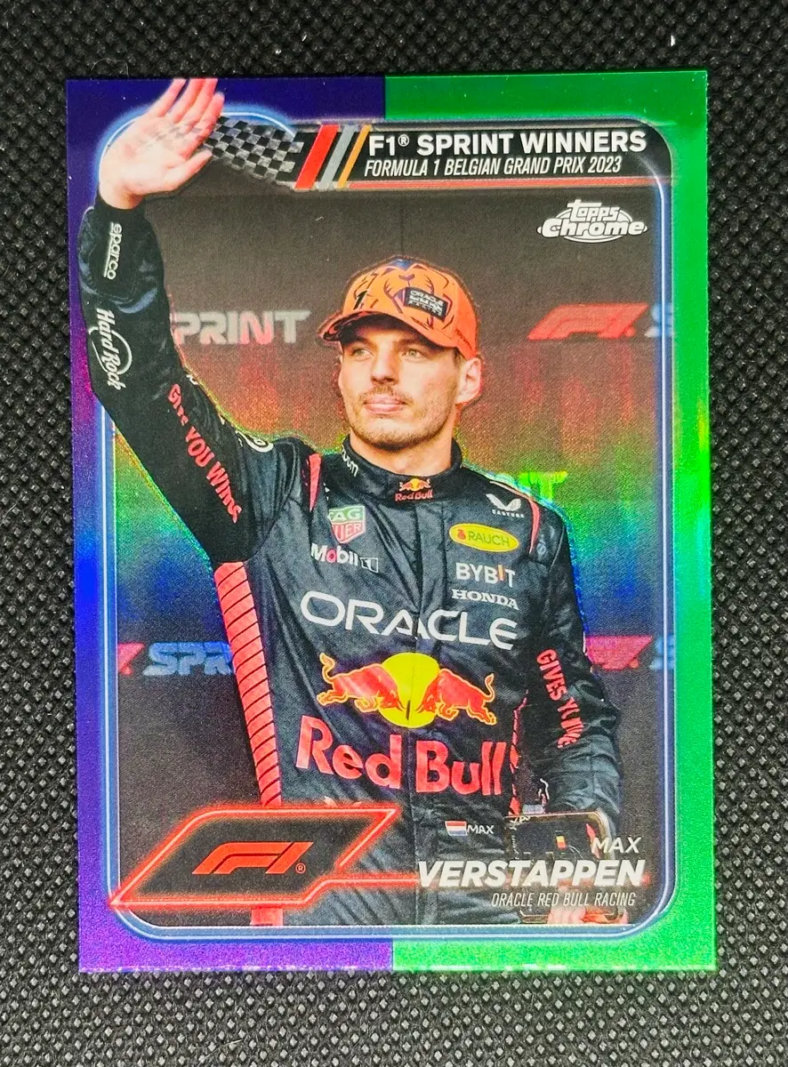 2024 F1 탑스 크롬 막스 베르스타펜 카드