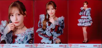=LOVE 2026년 5월 랜덤 브로마이드 모로하시 사나 2026 May-II ( [극약중독] 가창 의상2) 3종 컴프
