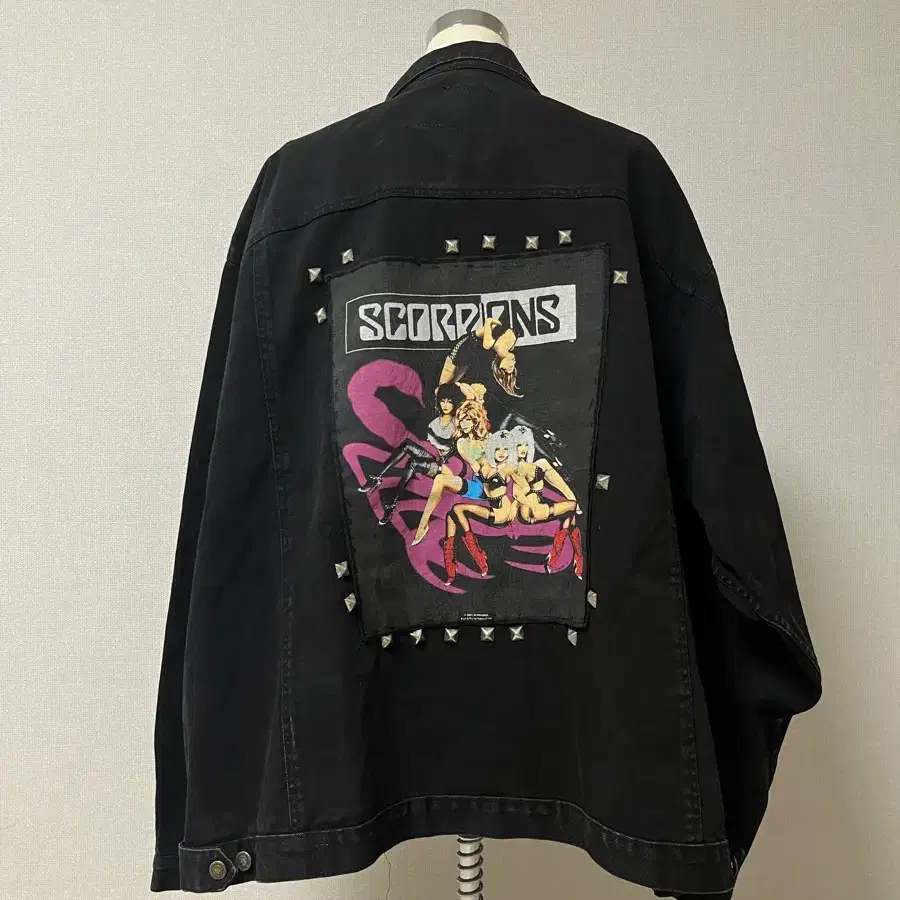 Scorpions 빈티지 데님 자켓