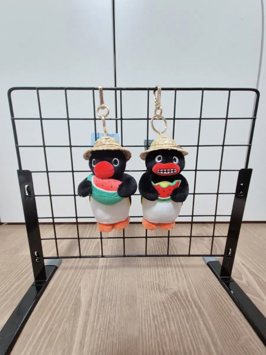 정품)핑구 수박 A,B 인형 키링 10cm/새상품(택0)
