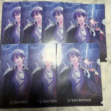 도쿄 디뱅커 클리어 파일 쿠로사기 레이온 동디바