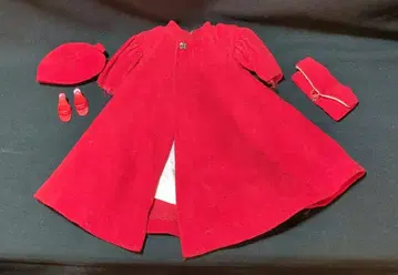 마텔 빈티지 바비 의상 #939 Red Flare(1962-1965)