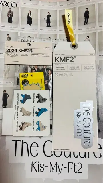 키스마이 의상전 The Couture 스티커 세트 오사카 신사이바시