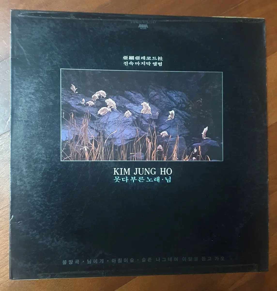 김정호 못다부른노래 님 LP