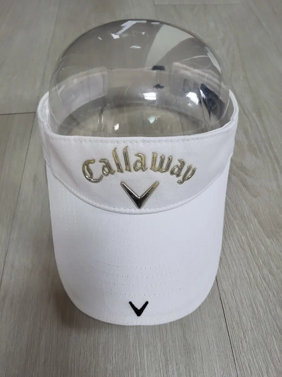 캘러웨이 골프 썬캡 화이트